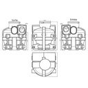 Koolwaterstof PSDC15 BYPASS olie- en benzine afscheider 15l/s met bypass
