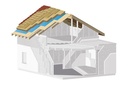 Iso Gutex 2cm Houtvezelplaat Multiplex Top 22 (1.875m²/pl) (84.37m²/pal) R=0.5