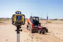Laser Topcon RL-HV2S dubbele hellingslaser incl. lat, ontvanger en statief