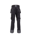 Werkbroek Dassy Seattle kids zwart/cementgrijs 