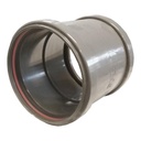 PVC steekmof dia 160 grijs benor SN4 