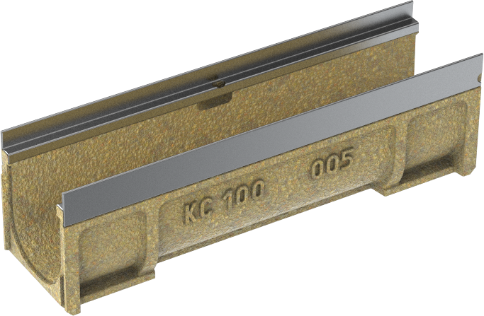 ANRIN KC 100 afvoergeul - devooght1m H15 B13 met galva boord