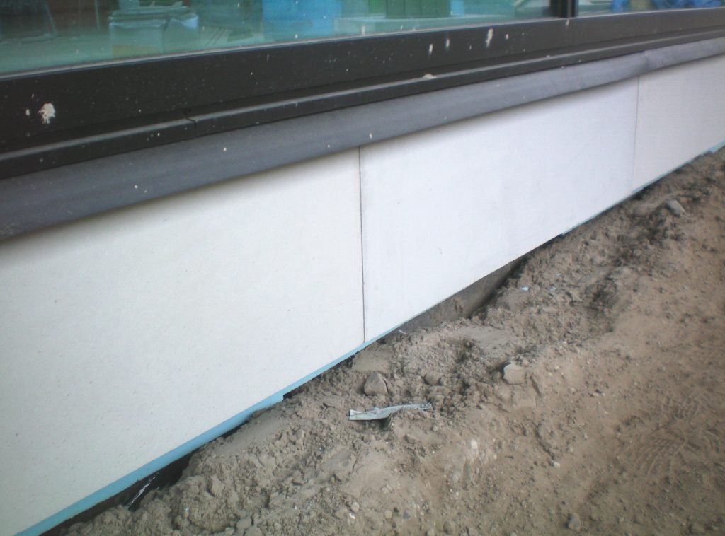 Styrock kantplank Cementgrijs 1220x1000x140+15mm-devooght