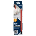 Potlood lyra cellugraph geslijpt (gescherpt) gladde oppervlaktes rood GRP