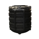Septische/regenwater put 1500 L TH budget zwart (135x110xH150) ovaal 50 kg 