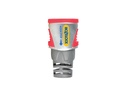 Hozelock metalen waterstop 1/2"