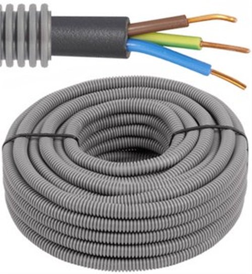 Câble XVB 3G1.5 -D 20 (câble complet en flexible) l=100m