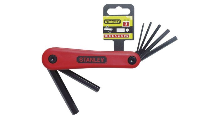 Stanley 7pc folding hexkey set 16 - 6mm