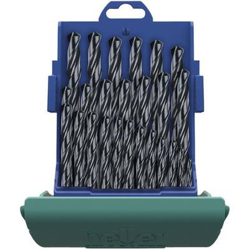 Iron drills HSS Heller 901 dia 1/1.5/2/2.5/3..-12/12.5/13mm - 25-piece
