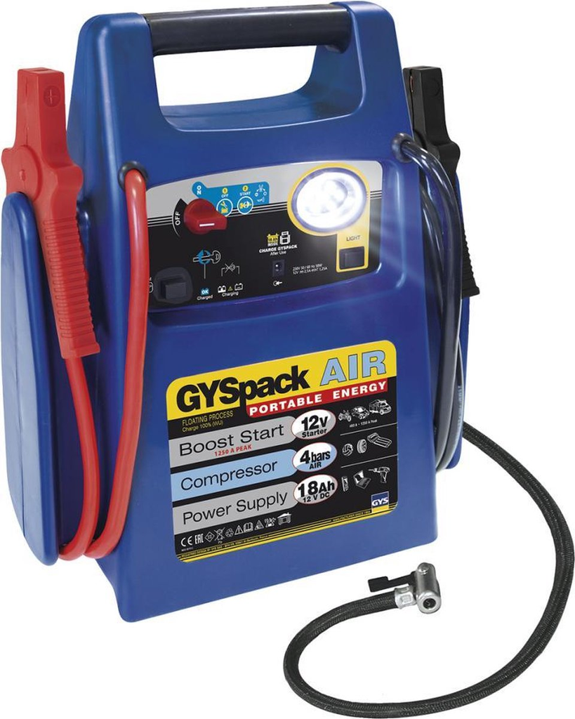 GYS pack air  booster 12V portable energy