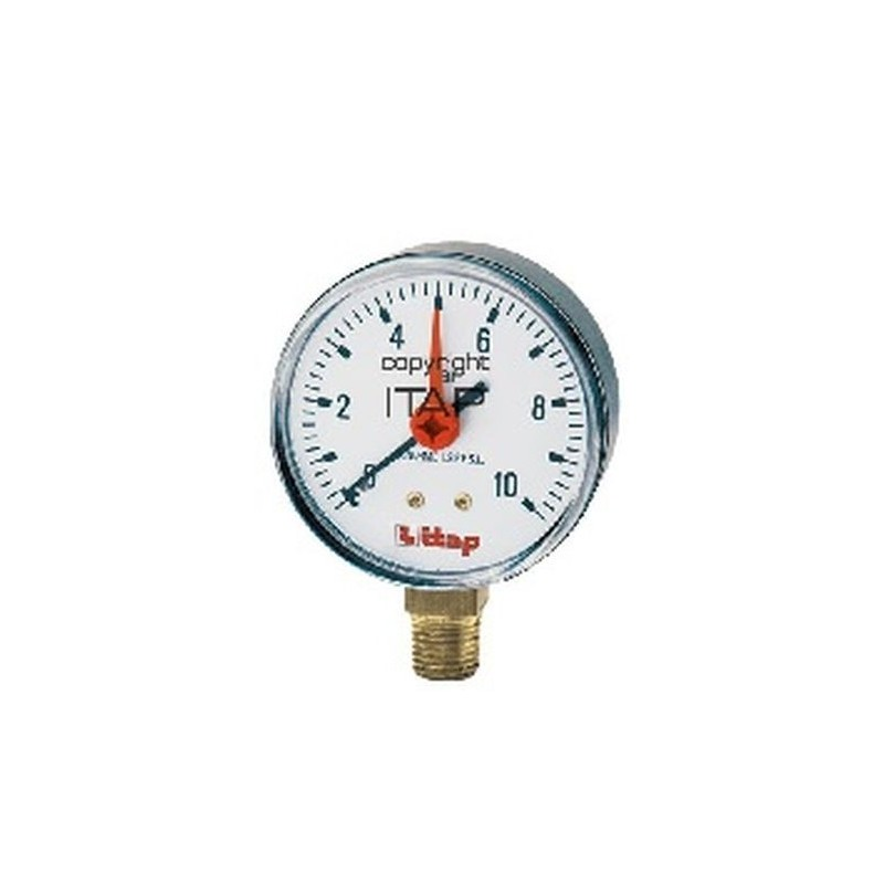 Manometer radiaal 3414 4 bar