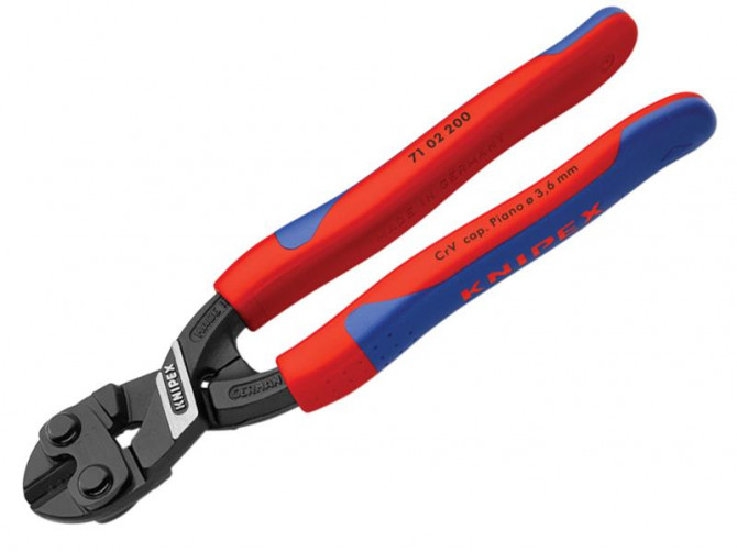 Pince à levier Knipex à coupe moyenne cobolt