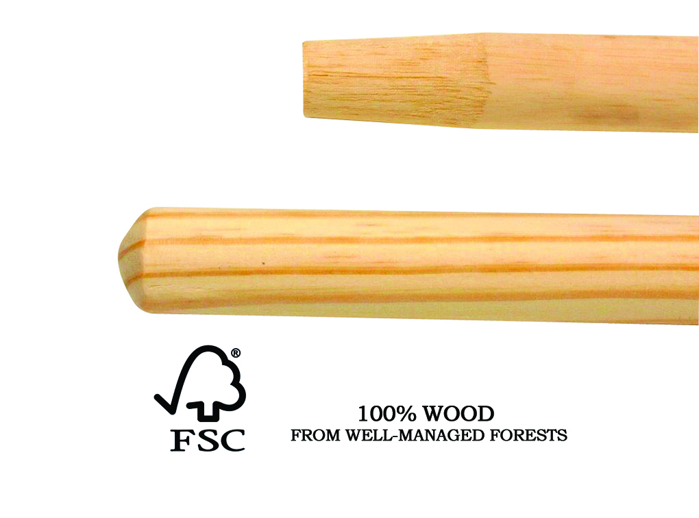 Brush handle 1m40 x 23.5mm