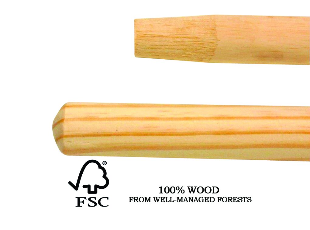 Brush handle 1m50 x 28 mm