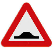 Verkeersbord A14 gevaarsbord verhoogde inrichting SB250 Z700 