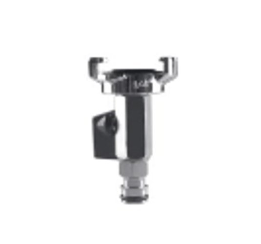 Diamond drill adapter water connection (geka-gardena with tap)