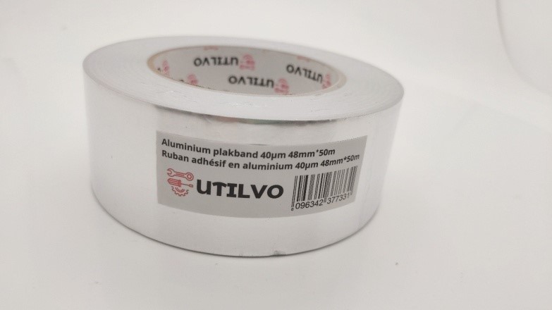 Ruban adhésif alu 48 mm 50lm 40 micron