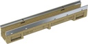 ANRIN KC 100 afvoergeul 1m H15 B13 met galva boord 