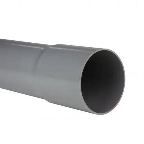 PVC buis sanitair dia 40x1.8 lijmmof grijs l=4m 