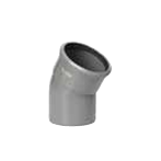 PVC bend dia 315 30° Msp gray benor SN4