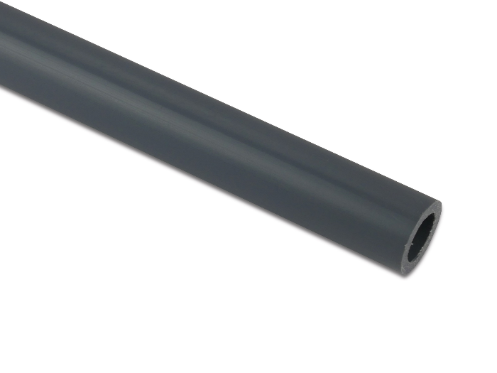 PVC buis dia 5/4" waterleiding grijs glad l=4m