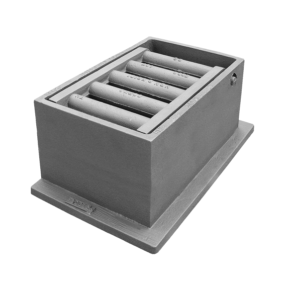 Buse d'égout coulée B9 D400 - VO=440x265 H=220mm COPRO