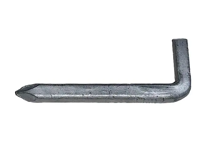Balkhaken verzinkt 50 mm (solin)x 30 mm 
