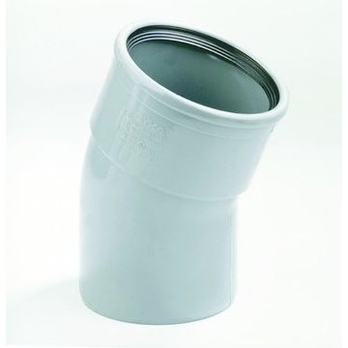 Coude PVC dia 110 22° MSp gris benor SN8