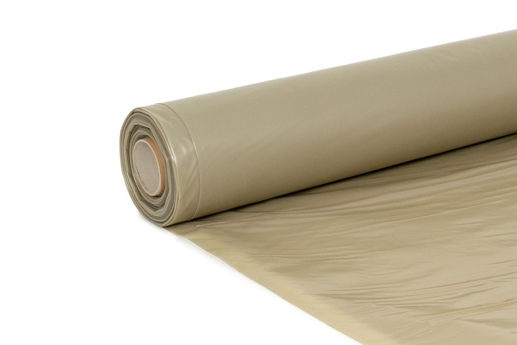 Construction film 0.08mm 1.2x300m green-transparent (eco-mix) (21rol/pal)