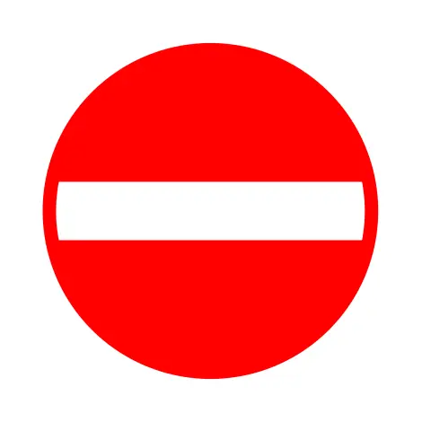 Verkeersbord SB250 d400 C1 HI WZ