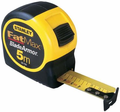 Rolmeter 5 m Stanley FAT MAX met 32mm