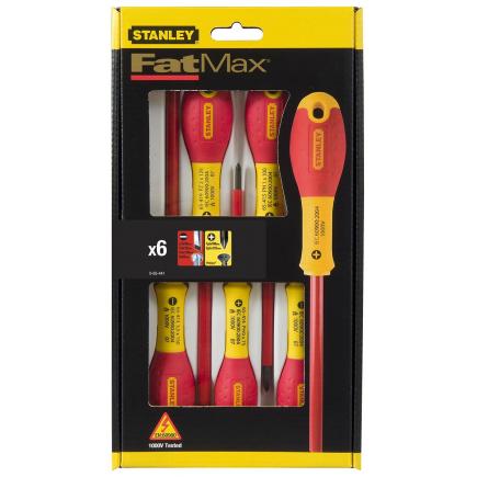 Stanley 6dlg schroevendraaierset