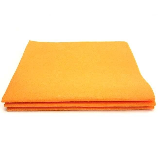 Tissu viscose orange 60x70cm