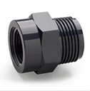 PVC pressure red. 3/8" x 1/4" M/F (100pcs/box)