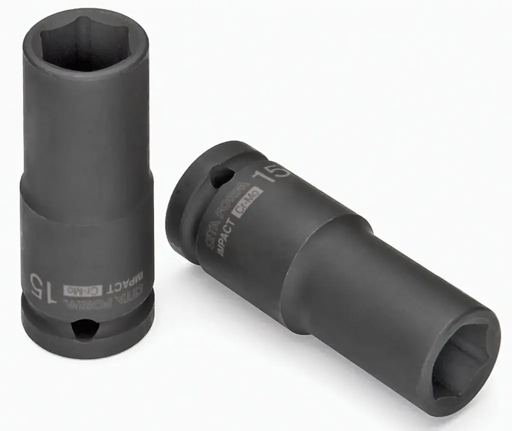 Impact wrench hose chrome black 1/2" / 19-78mm