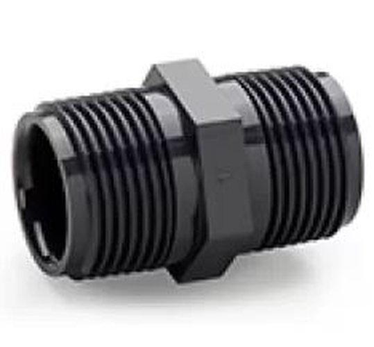 PVC druk nippel 1/2" (250st/doos)