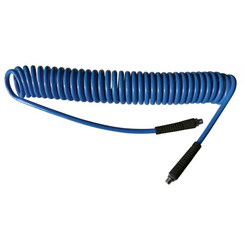 Tuyau spiralé de pression d'air 8m polyuréthane (10x6.5mm)
