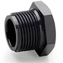 PVC pressure thread plug 1/2" M (70pcs/box)
