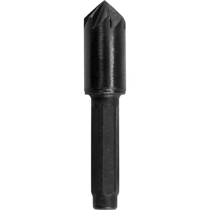 Fraise bois 1/4" 10mm 7s rouge