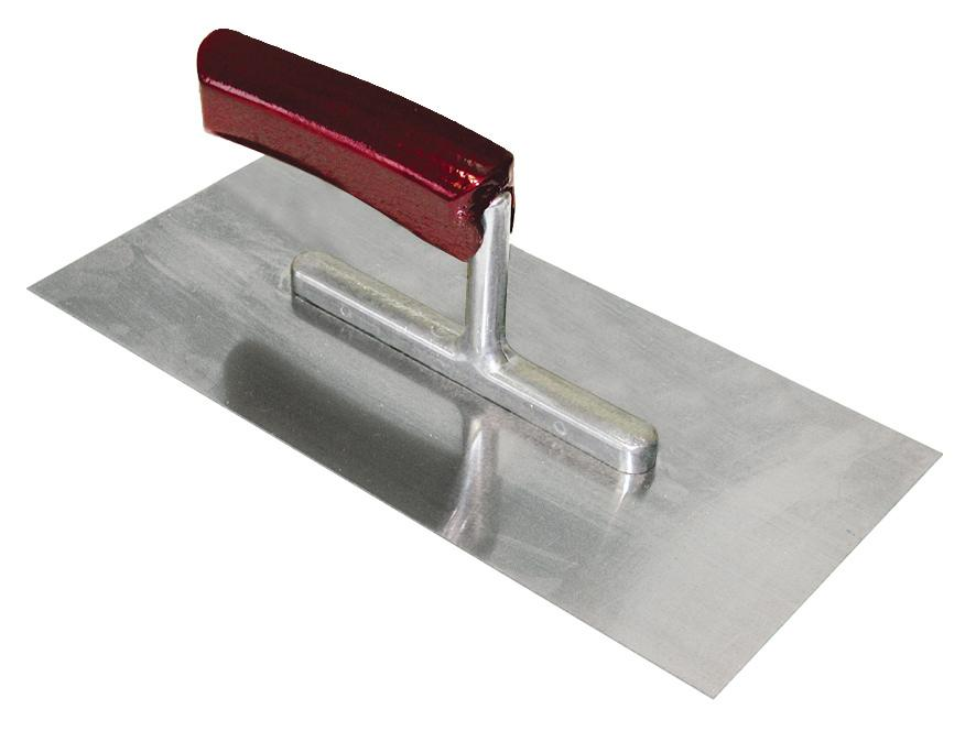 Plakmes , staal , houten handgreep  280x130x0.7mm   