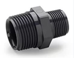 PVC pressure red nipple 5/4" - 3/4" (60pcs/box)