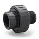 Raccord PVC à pression 1" F/M (20pcs/boîte)