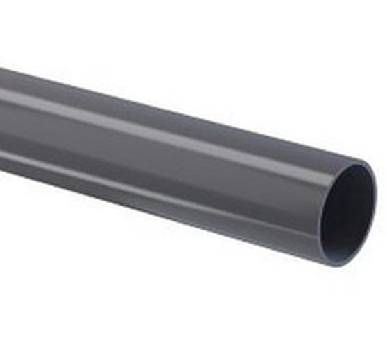 PVC drukbuis dia 20x1.5 glad PN16 l=4m 