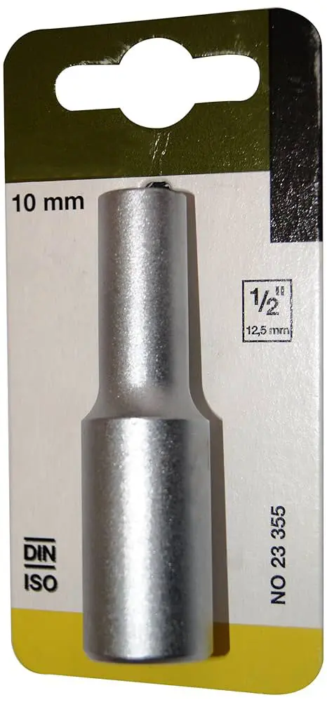 Dopsleutel 1/2" x 10 lang