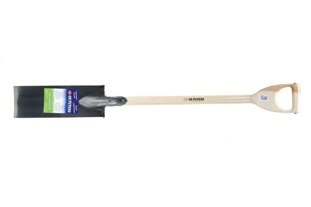 Spade De Pypere 400x140 met D-steel 