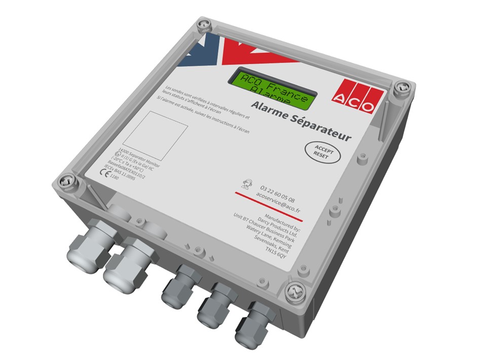 Alarm OB - Alarm voor olie- en benzine afscheiders