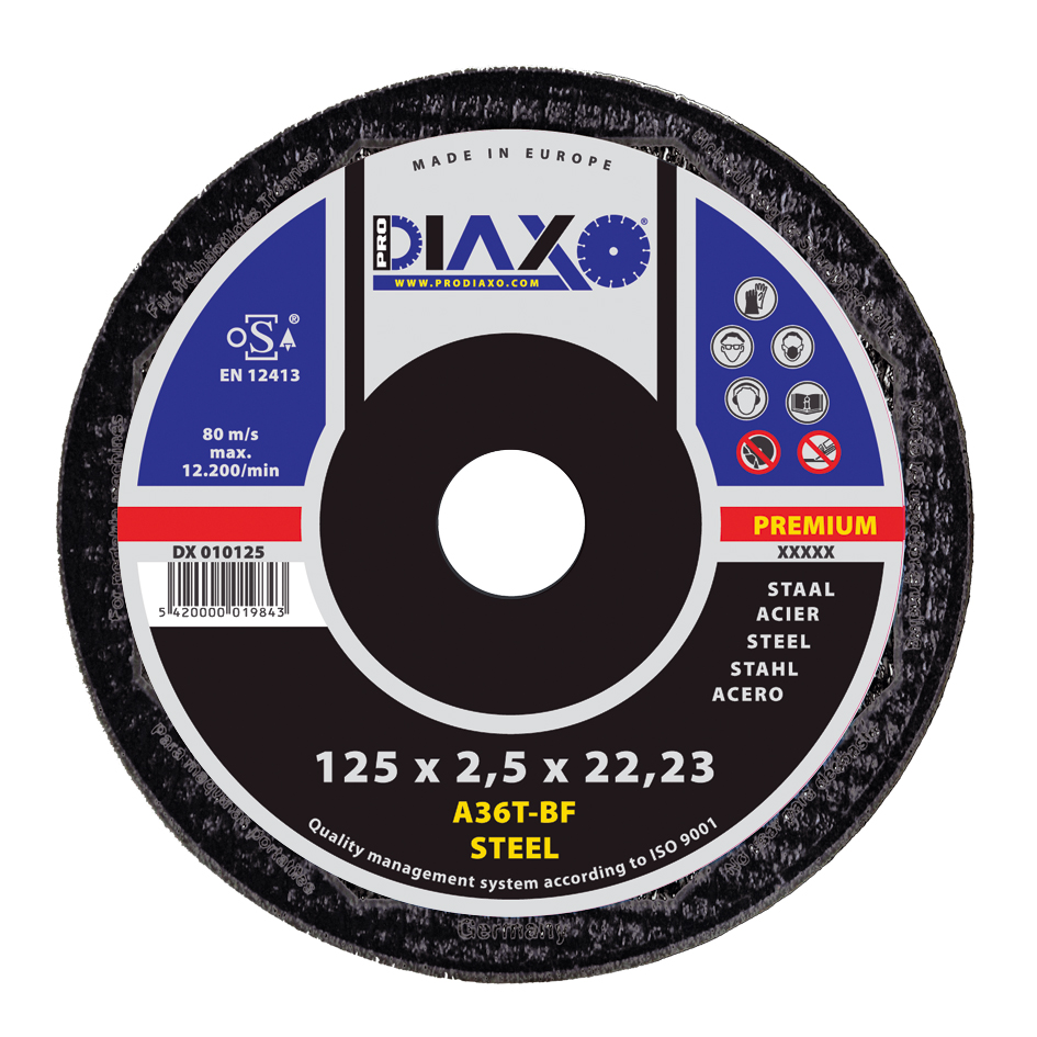 Doorslijpschijf dia 115-2.5 Diax 