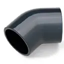 PVC pressure glue bend dia 1/2” 45° (180pcs/box)