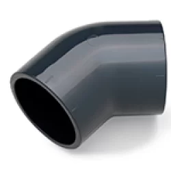 PVC druk lijm bocht dia 1" 45° (60st/doos)