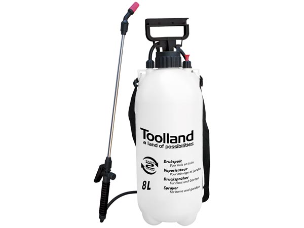 Pulvérisateur à pression 8 l toolland